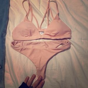 Light pink bikini!